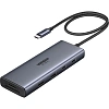 Разветвитель USB UGREEN CM498A (85774) Revodok 9in1,100W,USB-C Hub,сер косм