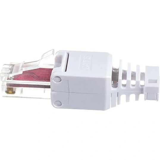 Коннектор полевой LANMASTER LAN-TMP-U6-WH, неэкранированный, кат.6