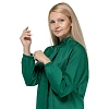 Куртка для пищевого производства зел. жен.сат  у17-КУ (р.60-62) р.158-164