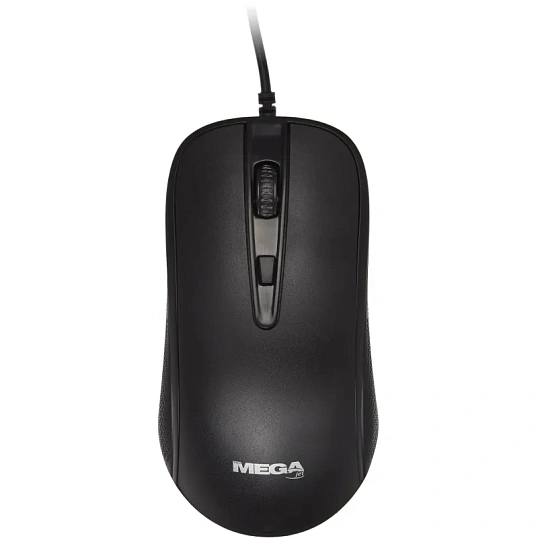 Мышь компьютерная черная, USB 800-2400DPi, 121,5x64x39мм BT-JM-001/E-M002A