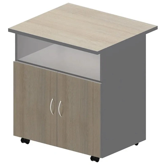 Тумба Easy St д/оргт. 906560 св.дуб/сер.(440)