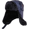 Шапка-ушанка зимняя с креплением для каски (Шап 572) т.син (р.57)