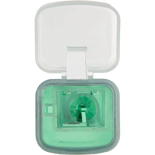 Точилка для карандашей M&G, 1 отверстие, с контейнером, цвет в ассортименте