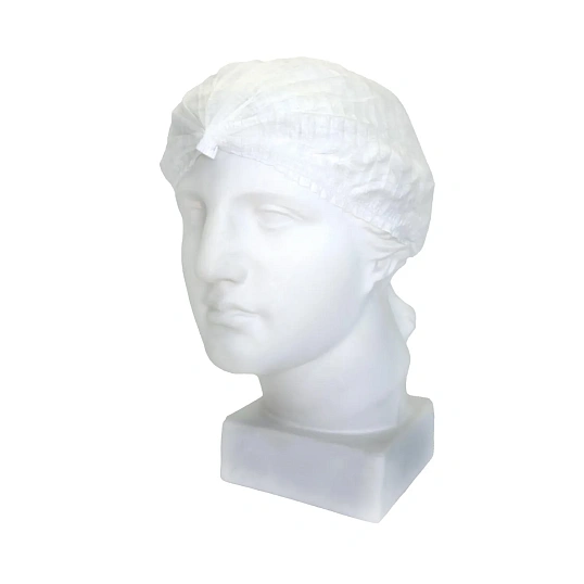 Шапочка Шарлотта 12 гр, белая, удл.,12UNT007ШR1БЕЛ/ 007-1766,100шт/уп