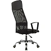 Кресло VB_EChair-510 TW сетка/ткань черный хром
