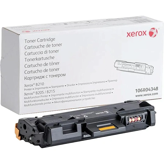 Тонер-картридж Xerox 106R04348 чер. для B210DNI/B205NI/B215DNI