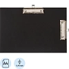 Папка-планшет Attache A4 горизонтальный, с двумя зажимами черный