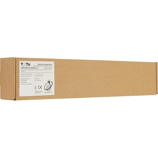 Блок розеток 19 TWT TWT-PDU19-10A9P4-3.0