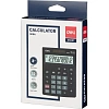 Калькулятор настольный КОМП. Deli E1519A, 12-р, дв.пит., 140x102мм, черный