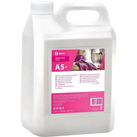 Профхим освежитель воздуха, конц. Grass/Apartment series А5+, 5л
