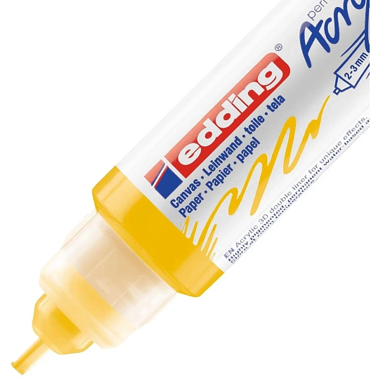 Набор акриловых маркеров двусторонних 3D Edding 5400 /.скош.нак. 5 цв