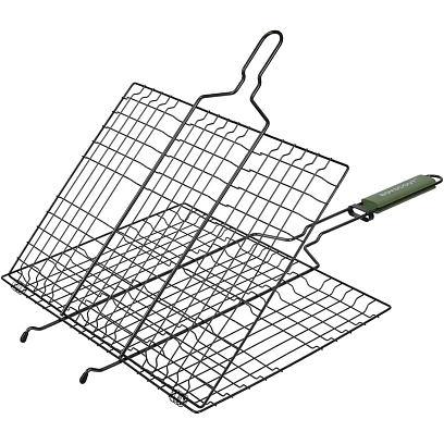 Решетка-гриль 6 порций блюд BOYSCOUT 40x30x2,5cм, веер в ПОДАРОК/61312
