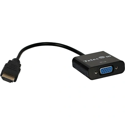 Кабель -переходник HDMI(M) --> VGA(F) Telecom (TA558)