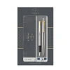 Набор пишущих принадл. PARKER Jotter Stainless Steel GT шар.руч+перо2093257