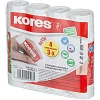 Клей-карандаш 15г KORES (4 по цене 3) 14503/14500