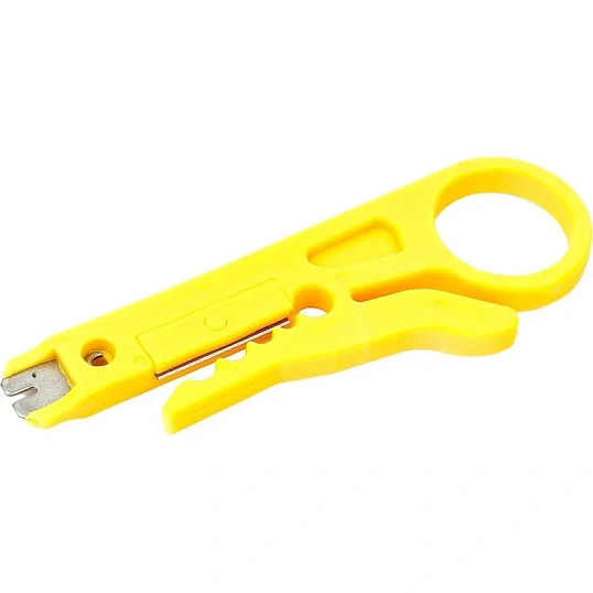 Инструмент Cablexpert T-432 для зачистки кабеля и заделки витой пары(T-432)