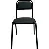 Стул КО_Echair РС42 каркас черный, к/з черный 201