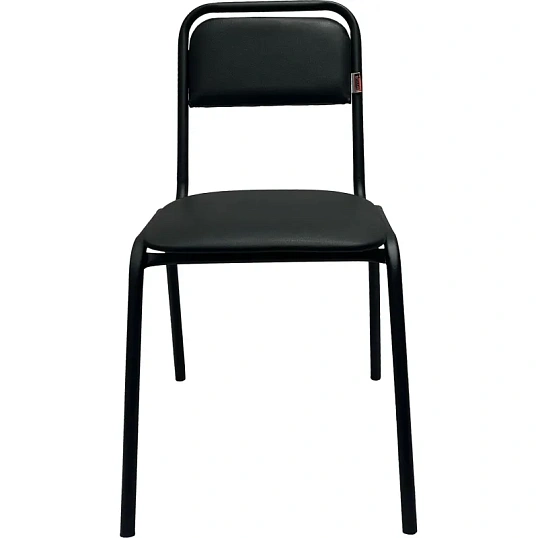 Стул КО_Echair РС42 каркас черный, к/з черный 201