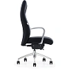 Кресло ЮФК Комус Мебель Easy Chair 501, экокожа, черный, алюминий