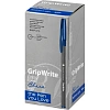 Ручка шариковая неавтомат. BV GripWrite Grey 0,7мм, синяя, 20-0326/02