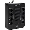 ИБП SMARTWATT UPS SAFE PRO 600, 600ВА/360Вт, LED, 8xEURO