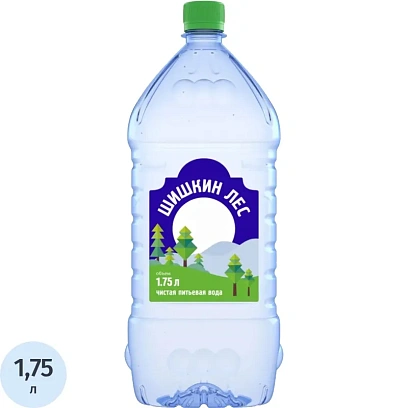 Вода питьевая Шишкин Лес негазированная пэт 1,75л