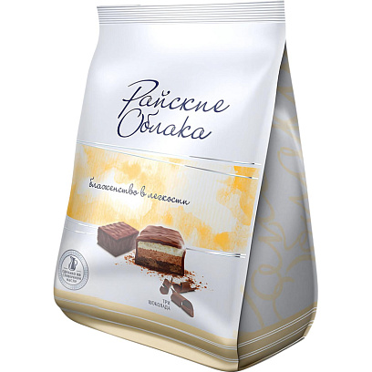 Конфеты шоколадные Райские облака суфле  Три шоколада, 200г