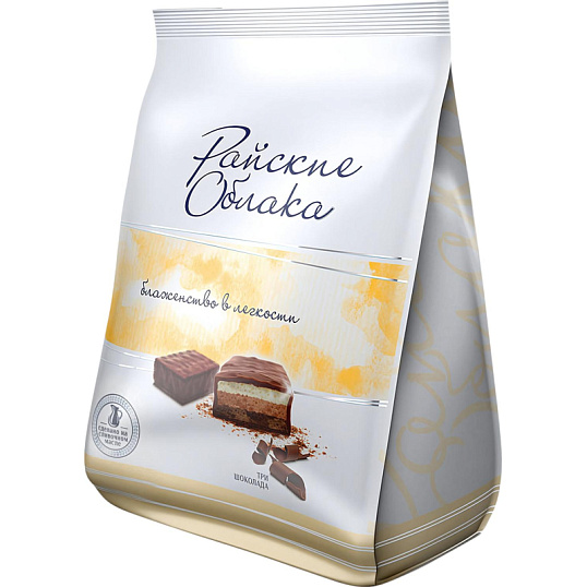 Конфеты шоколадные Райские облака суфле  Три шоколада, 200г