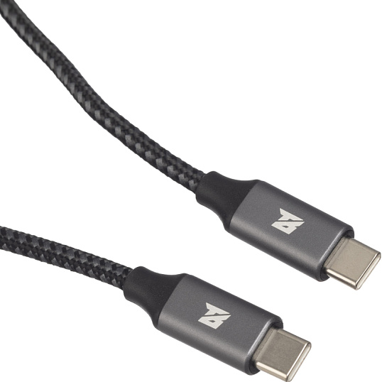 Кабель 100W, 5A, 1м, Type-C to Type-C, for MacBook, черный BT-JCBL-008/U178