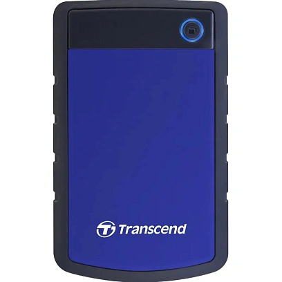 Портативный HDD Transcend StoreJet 25H3 1Tb 2.5, USB 3.0, син, TS1TSJ25H3B