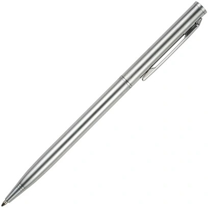 Ручка шариковая автомат. PALERMO металл.корп.серебр, 0,7мм,синяя 20-0250/18