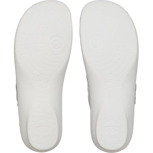 Сабо Leon белые (мод. MED102), р. 38