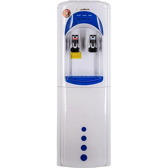 Кулер для воды Водораздатчик Aqua Work 17LWR бело-синий