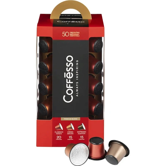 Кофе в капсулах Coffesso Набор кофе в капсулах, 50шт 15910