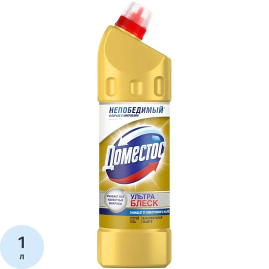 Средство для сантехники Доместос Ультра блеск 1л