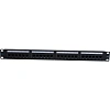 Патч-панель TWT TWT-PP24UTP 24 порта, UTP, кат.5E, 1U