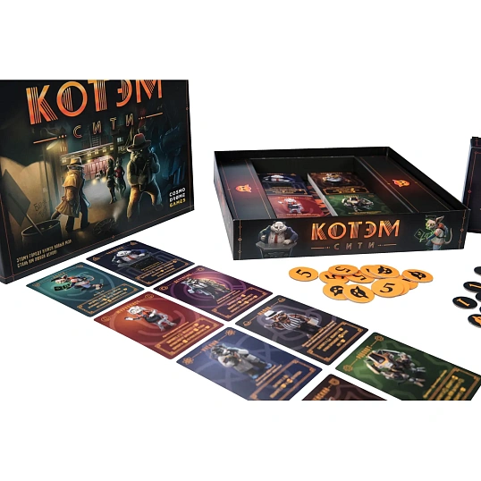 Настольная игра Котэм Сити