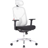 Кресло BN_Zm_EChair-500 MC сетка/ткань, серый/черный хром