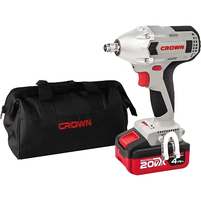 Гайковерт ударный аккумуляторный BL CROWN CT22015HX-4 TB