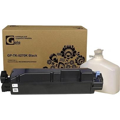 Тонер-картридж GalaPrint TK-5270 Bk чер. для Kyocera P6230/6630
