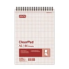 Блокнот 80л,без/лин,А5,Clear Pad,блок белый 60г/м