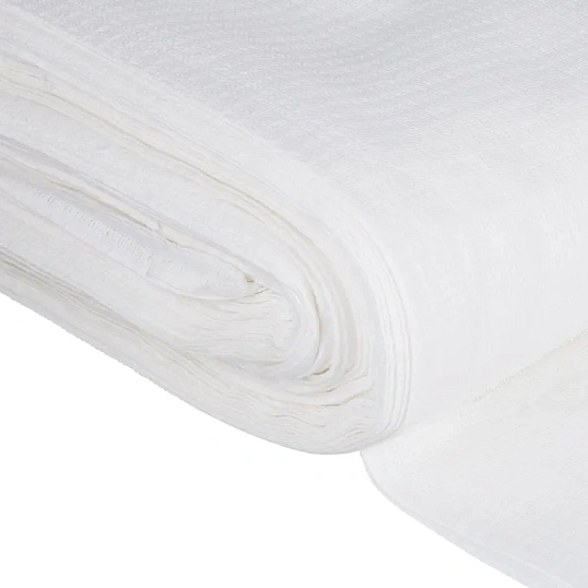 Полотно техническое вафельное отбеленное, рулон 0,45х60м, пл. 120 г/м2_Узб