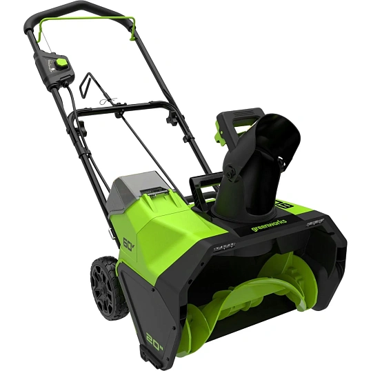 Снегоуборщик аккумуляторный Greenworks  GD60PSTK4, 60V АКБ 4Ач/ЗУ 2602907UB