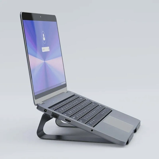 Подставка РЭМО_СНМ LS-012 под ноутбук, черный