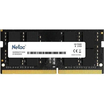 Модуль памяти Netac DDR4 SO-DIMM 8Gb 3200МГц CL22 (NTBSD4N32SP-08)