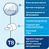Бумага туалетная д/дисп Торк/Tellus СмартВан Т8 рул с ЦВ 2сл 8рул/уп 472272
