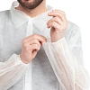 Халат на липучках 20гр/м2 р.XXXL, белый (10шт/упак),арт.406-878-004,к