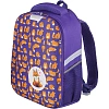 Ранец №1School Light Лисички 1 отд., эргоном. спинка   