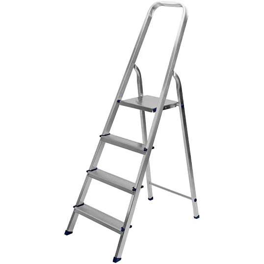 Стремянка алюминиевая, 4 ступени, Сибртех