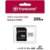 Карта памяти Transcend 300S microSDXC 256Gb UHS-I Cl10 +ад, TS256GUSD300S-A